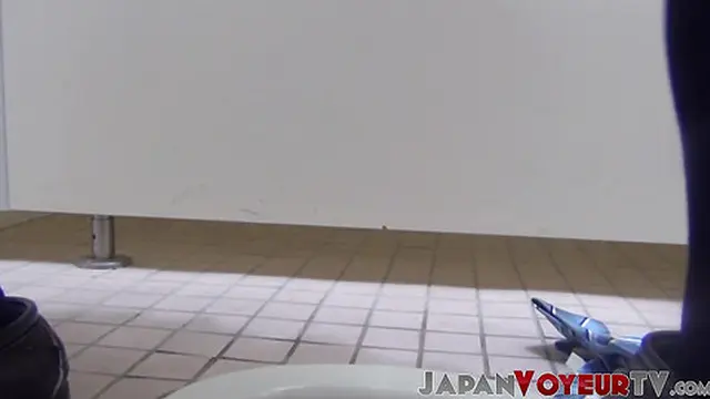 Japanese schoolgirl secretly caught touching her private🤫 area