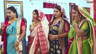 Tharki Burha step Father-in-law Fucks Four Newly Married Daughters in Law ( Hindi Audio )