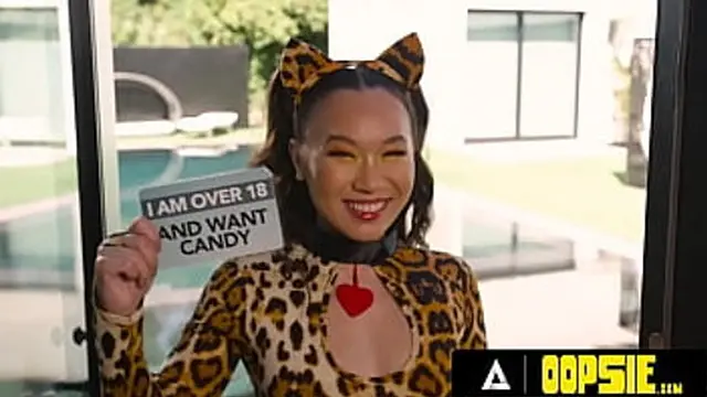 Tiny Asian Girl Pleases Local Creep