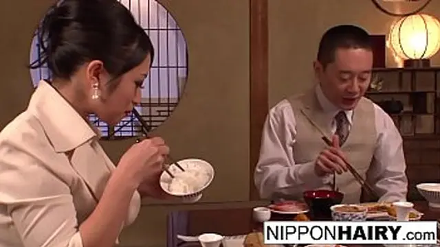 Hot Asian girl joins the action