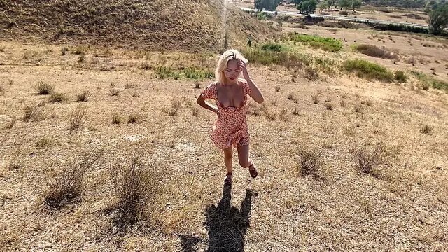 Horny Asian girl enjoys pounded in public mountains