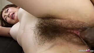 Hot Asian babe takes thick load deep inside her wild pussy🌮️ during a massage session