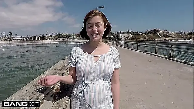 Half Asian slut picked up and fucked