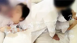 Japanese wife cheats on her husband with dirty talk from an Asian MILF