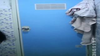 Spying on a Pretty Girl Bathing in the Girls' Dorm