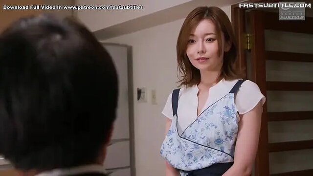 Stressed married woman gets double penetration from her husband's family