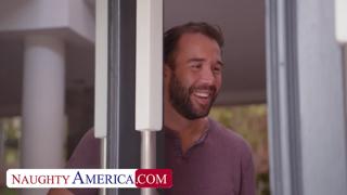 Hot Asian Ember SnowBangs Neighbor's Giant Pole