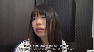 Sweet Japanese Whore Gets Railed by Coach's Big Stick on Table